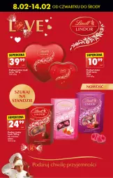 Gazetka promocyjna Biedronka - Od czwartku - Gazetka - ważna od 14.02 do 14.02.2024 - strona 46 - produkty: Lindor, Lindt, LG