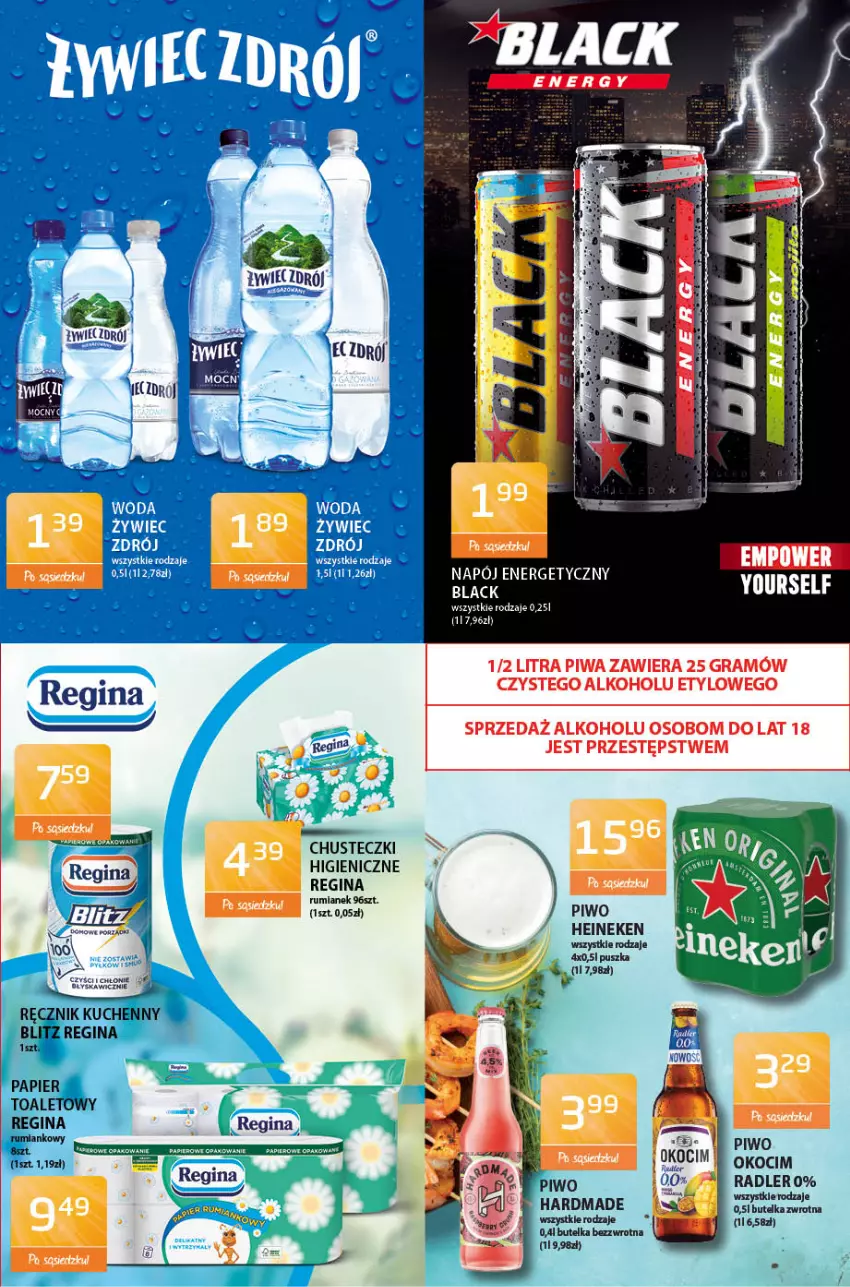 Gazetka promocyjna ABC - Gazetka - ważna 20.05 do 03.06.2021 - strona 7 - produkty: Chusteczki, Fa, Gin, Gra, Heineken, Koc, Papier, Piwa, Piwo, Radler, Ręcznik, Ręcznik kuchenny, Rum