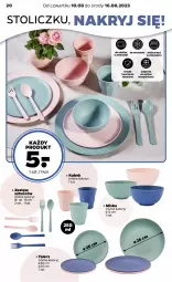 Gazetka promocyjna Netto - Akcesoria i dodatki - Gazetka - ważna od 16.08 do 16.08.2023 - strona 4 - produkty: Por, Talerz, Zestaw sztućców, Kubek, Miska, Fa