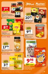 Gazetka promocyjna Auchan - 30 Lat Hipermarket - Gazetka - ważna od 04.03 do 04.03.2026 - strona 25 - produkty: Kawa rozpuszczalna, Por, Chipsy, Kawa, Herbata czarna, Dżem, Wafle, Lipton, Rolnik, Syrop, Brzoskwinie, Herbata, Wafle tortowe