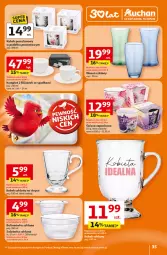 Gazetka promocyjna Auchan - 30 Lat Hipermarket - Gazetka - ważna od 04.03 do 04.03.2026 - strona 35 - produkty: Top, Por, Bulion, Salaterka, Wazon, Lion, LANA, Kubek