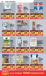 Gazetka promocyjna Netto - Gazetka spożywcza - Gazetka - ważna od 05.02 do 05.02.2022 - strona 10 - produkty: Warzywa, Ser, Jogurt owocowy, Piątnica, Jogurt, Filet z mintaja, Actimel, Kopytka, Szynka, Tarczyński, Serek, Serek twarogowy, Koreczki śledziowe, Kabanos, Mintaj, Frytki, Kiełbasa, Almette