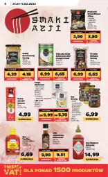 Gazetka promocyjna Netto - Gazetka spożywcza - Gazetka - ważna od 05.02 do 05.02.2022 - strona 6 - produkty: Sos tabasco, Sos, Fasoli mung, Grzyby, Olej sezamowy, Pasta wasabi, Sezam, Kiełki, Mleczko, Wasa, Mango, Olej, TaoTao, Kokos, Fa