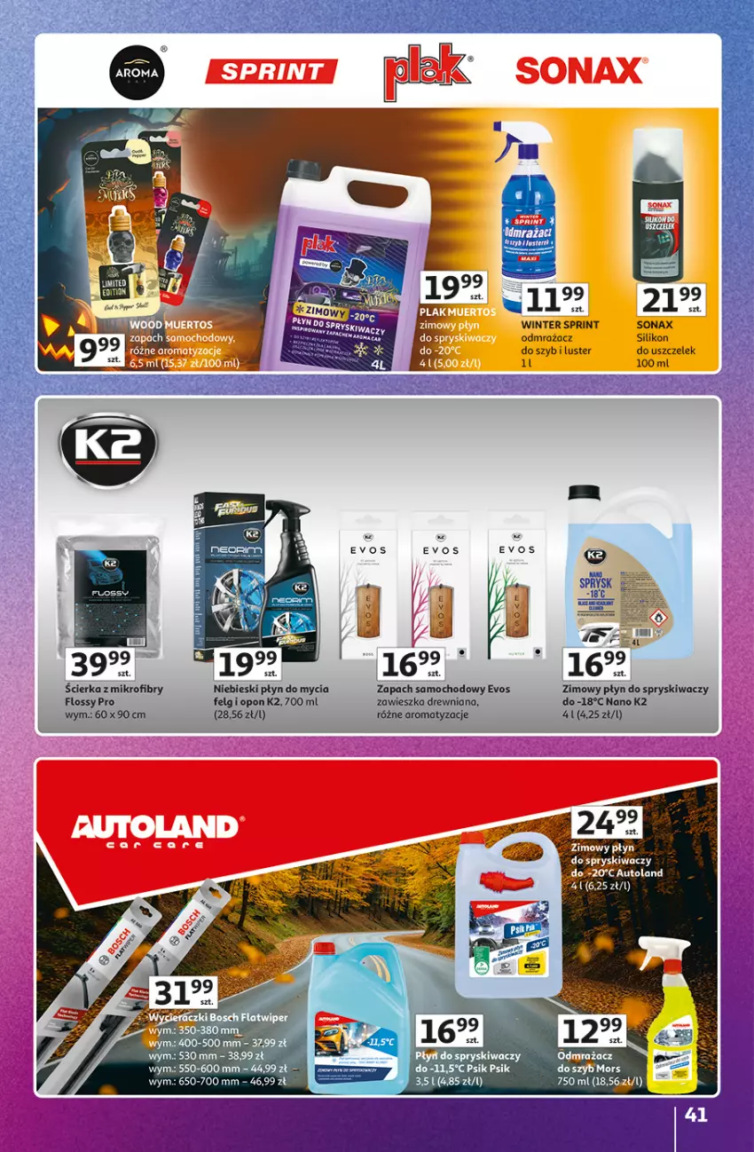 Gazetka promocyjna Auchan - 30 Lat Hipermarket Auchan Znane marki - ważna 15.10 do 21.10.2026 - strona 41 - produkty: K2, LG, Płyn do mycia, Płyn do spryskiwaczy