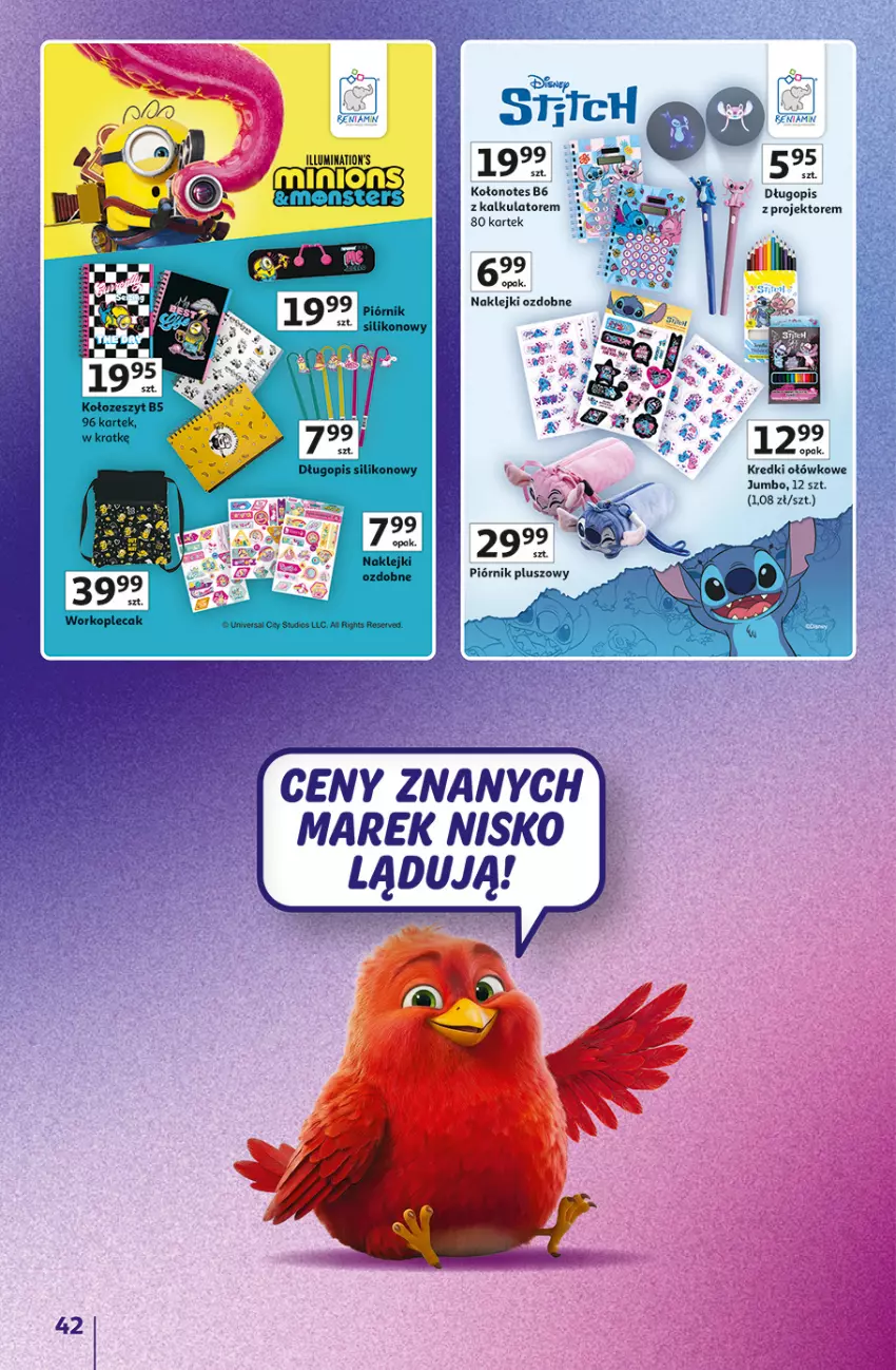 Gazetka promocyjna Auchan - 30 Lat Hipermarket Auchan Znane marki - ważna 15.10 do 21.10.2026 - strona 42 - produkty: Długopis, Klej, Piórnik
