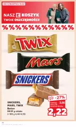 Gazetka promocyjna Kaufland - Od Czwartku - Gazetka - ważna od 21.02 do 21.02.2024 - strona 48 - produkty: Kosz, Twix, Snickers, Mars, Baton
