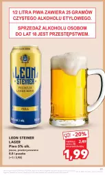 Gazetka promocyjna Kaufland - Od Czwartku - Gazetka - ważna od 21.02 do 21.02.2024 - strona 53 - produkty: Piwa, Piwo, Gra, Leon