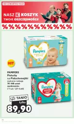 Gazetka promocyjna Kaufland - Od Czwartku - Gazetka - ważna od 21.02 do 21.02.2024 - strona 56 - produkty: Pampers, Pieluchy, Majtki, Kosz, Pieluchomajtki