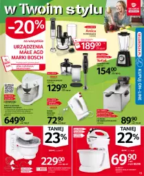 Gazetka promocyjna Selgros - Oferta przemysłowa - Gazetka - ważna od 28.04 do 28.04.2021 - strona 15 - produkty: Mikser z misą, Ser, Dzbanek, Robot planetarny, Blender, Kosz, Mikser, Robot, Bosch