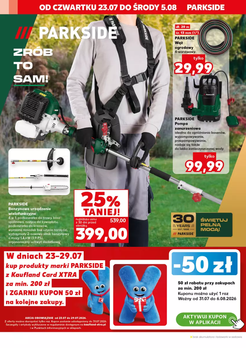 Gazetka promocyjna Kaufland - Kaufland - ważna 23.07 do 05.08.2026 - strona 10 - produkty: Kasza, Parkside, Ser, Urządzenie wielofunkcyjne