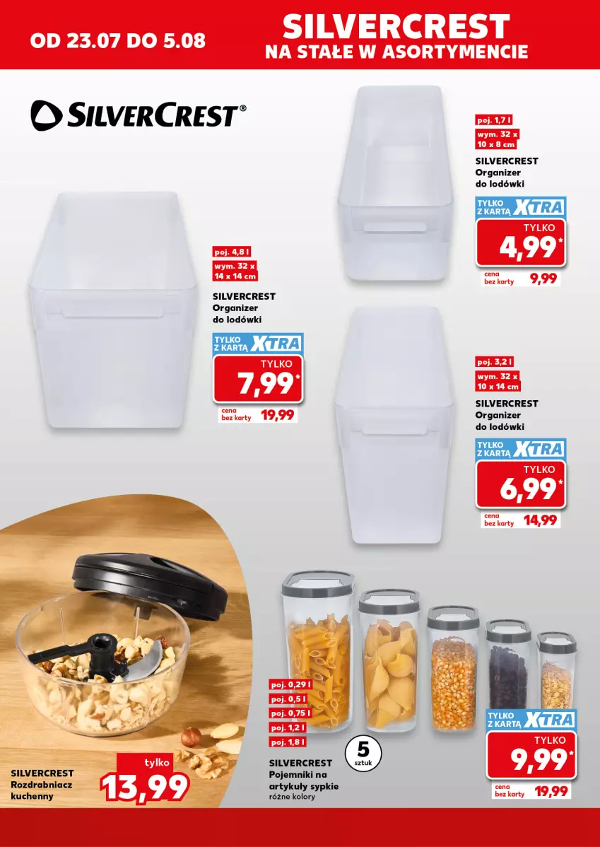 Gazetka promocyjna Kaufland - Kaufland - ważna 23.07 do 05.08.2026 - strona 4 - produkty: Kask, Organizer, Pojemnik, Rozdrabniacz, Silvercrest
