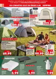 Gazetka promocyjna Kaufland - Kaufland - Gazetka - ważna od 05.08 do 05.08.2026 - strona 14 - produkty: Parkside, Por, Konewka, Namiot, Stół, LANA, Podkładka, Sitko, Pokrowiec, Podkład, Fa