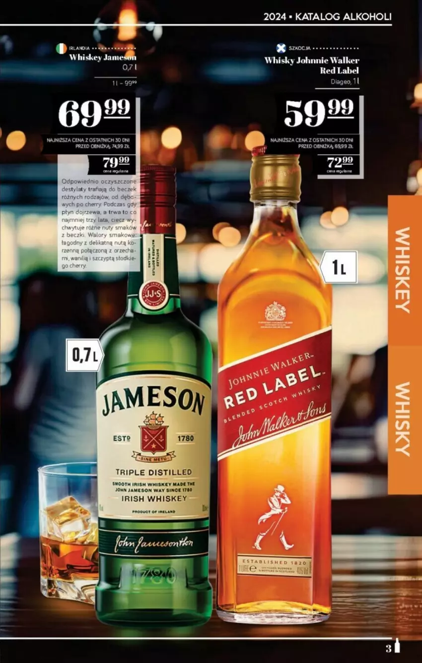 Gazetka promocyjna PoloMarket - ważna 02.02 do 15.02.2024 - strona 14 - produkty: Johnnie Walker, Whiskey, Whisky