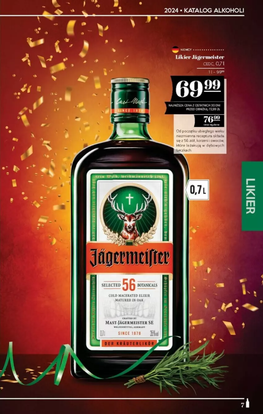 Gazetka promocyjna PoloMarket - ważna 02.02 do 15.02.2024 - strona 18 - produkty: Jagermeister, Likier