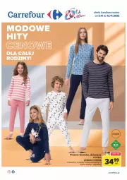 Gazetka promocyjna Carrefour - Gazetka Modowe hity cenowe - Gazetka - ważna od 12.11 do 12.11.2022 - strona 1 - produkty: Dzieci, Piżama