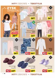 Gazetka promocyjna Carrefour - Gazetka Modowe hity cenowe - Gazetka - ważna od 12.11 do 12.11.2022 - strona 4 - produkty: Kapcie, Body, Szlafrok, Dzieci, Spodnie, Piżama