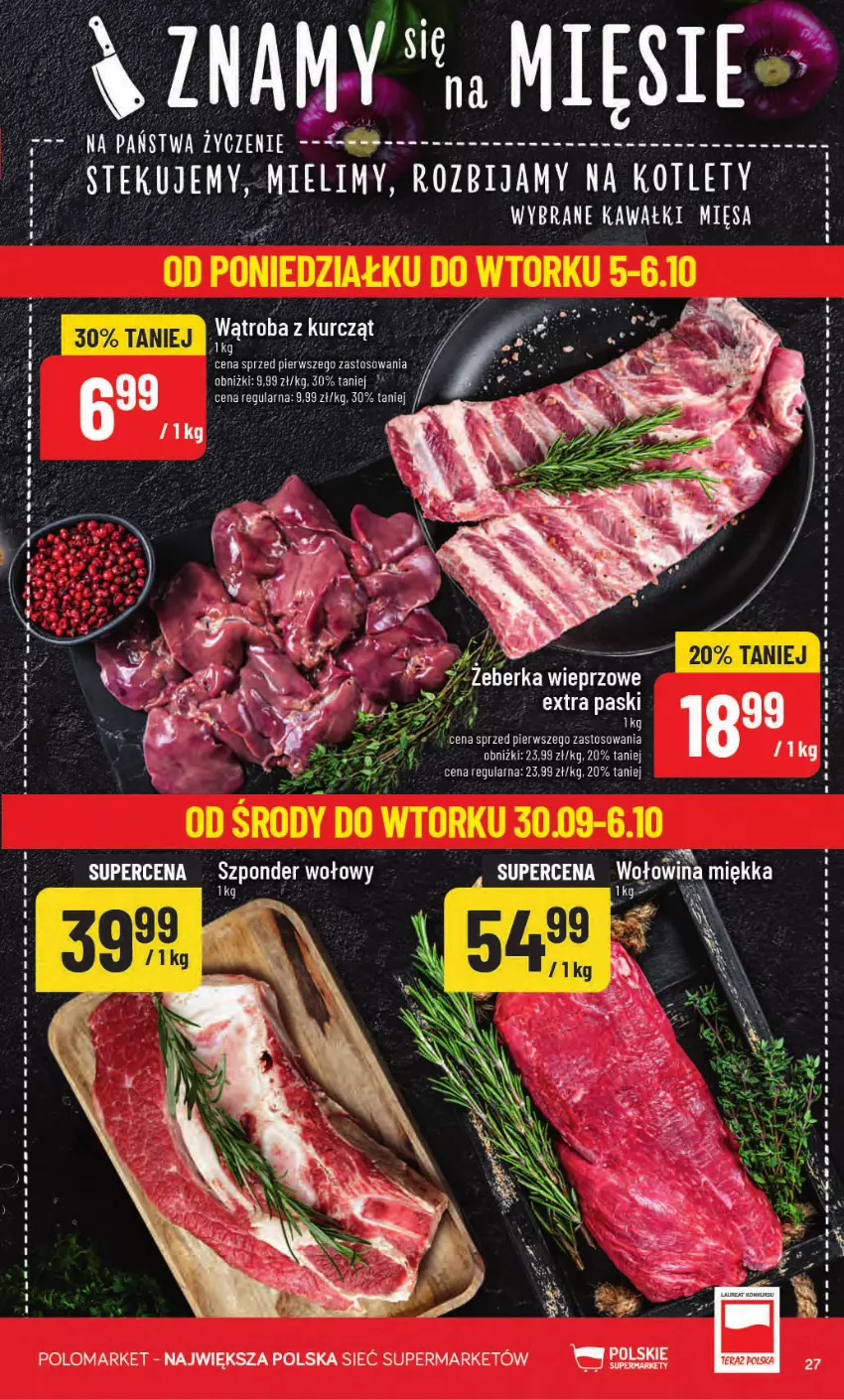 Gazetka promocyjna PoloMarket - Gazetka od 30.09 - ważna 30.09 do 06.10.2026 - strona 27 - produkty: Kawa, Kotlet