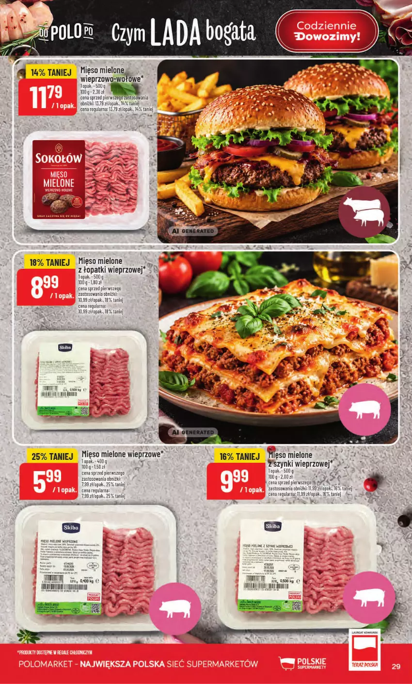 Gazetka promocyjna PoloMarket - Gazetka od 30.09 - ważna 30.09 do 06.10.2026 - strona 29 - produkty: Fa, Mięso, Mięso mielone
