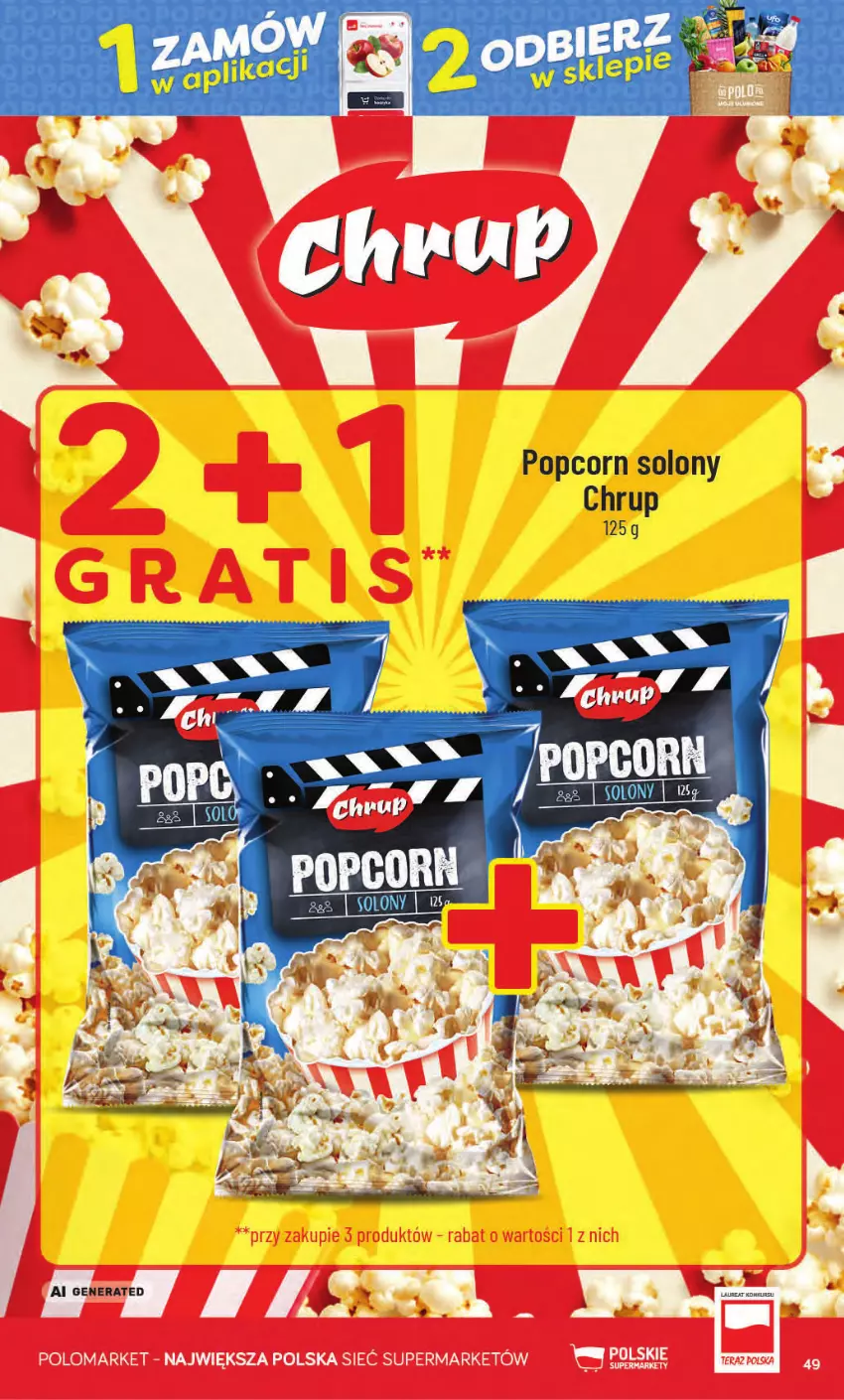 Gazetka promocyjna PoloMarket - Gazetka od 30.09 - ważna 30.09 do 06.10.2026 - strona 49 - produkty: Laur, Popcorn