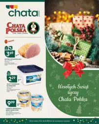 Gazetka promocyjna Chata Polska - Gazetka - ważna od 22.12 do 22.12.2023 - strona 1 - produkty: Sok, Ser, Twaróg, Sokołów, Szynka, Serek, Lisner