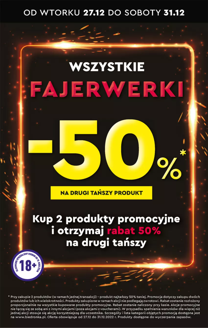 Gazetka promocyjna Biedronka - Gazetka - Biedronka.pl - ważna 26.12 do 31.12.2022 - strona 54 - produkty: Fa, Por, Rama, Tran