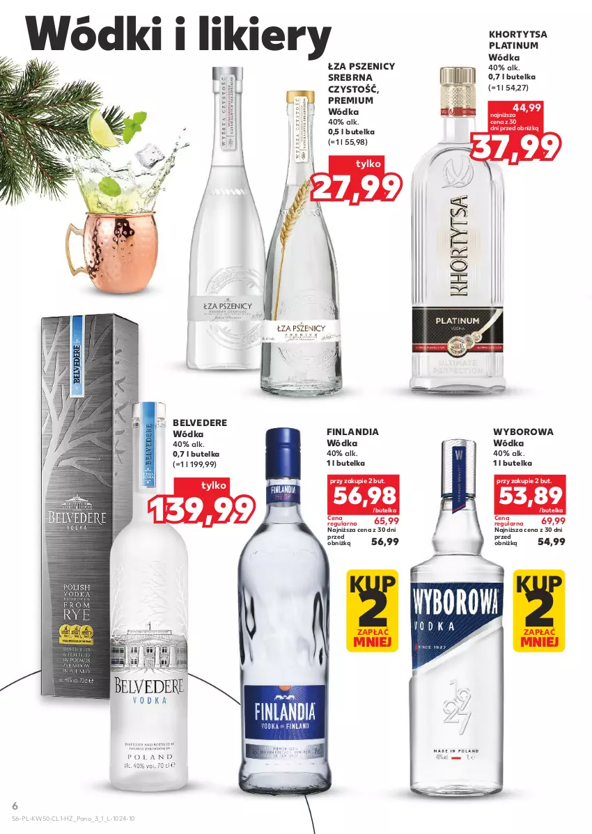 Gazetka promocyjna Kaufland - Barek Kauflandu - ważna 10.12 do 23.12.2025 - strona 6 - produkty: Finlandia, Likier, Wódka, Wyborowa