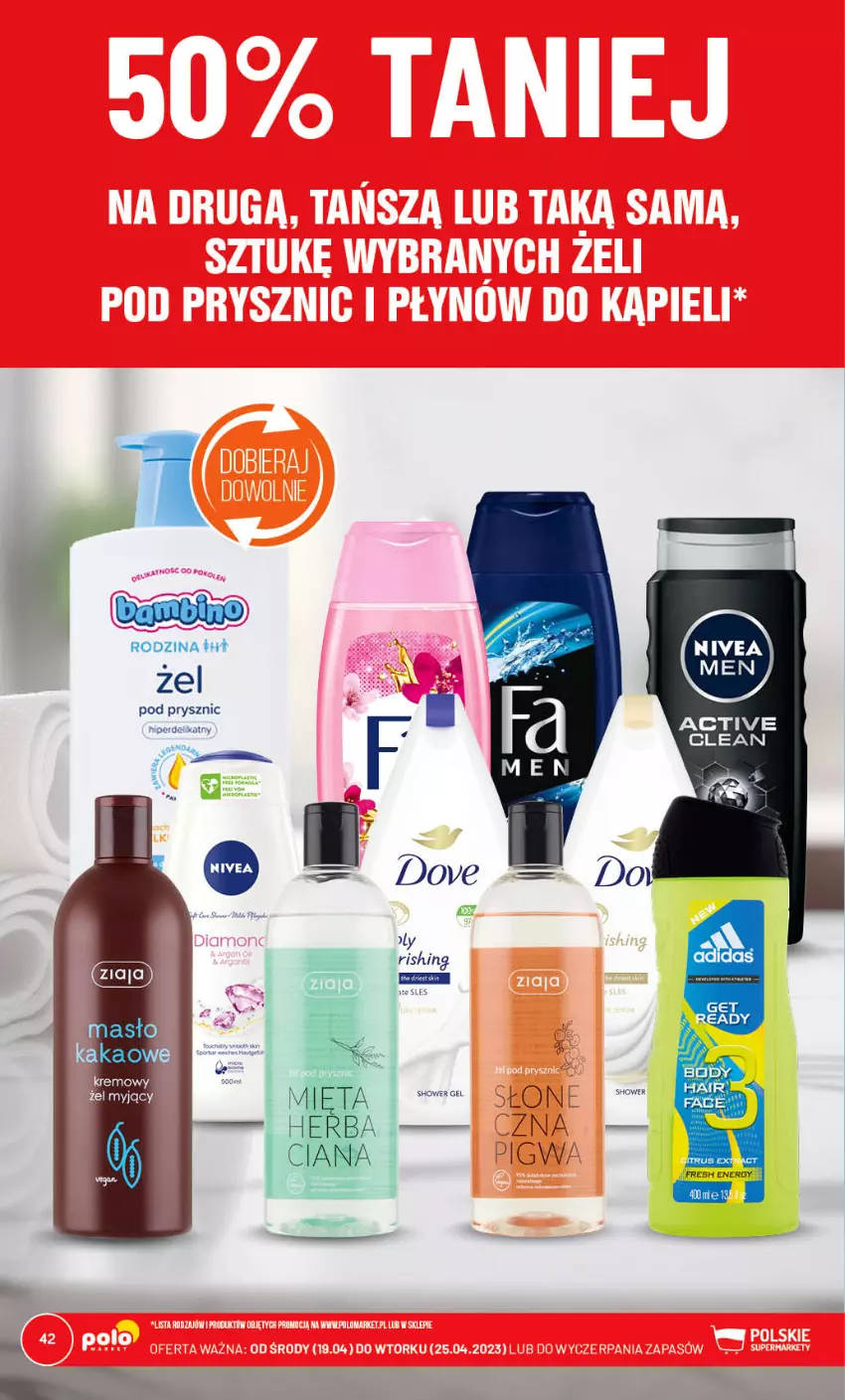 Gazetka promocyjna PoloMarket - Gazetka pomocyjna - ważna 19.04 do 25.04.2023 - strona 42 - produkty: Dove, HP