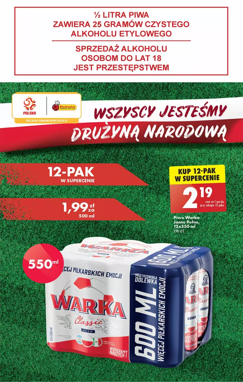 Gazetka promocyjna Biedronka - Gazetka - Biedronka.pl - ważna 28.11 do 03.12.2022 - strona 43 - produkty: Gra, Piwa, Rum