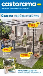 Gazetka promocyjna Castorama - Gazetka - ważna od 03.05 do 03.05.2022 - strona 1 - produkty: Rama, Grill, Astor, Grill gazowy, Merci, Meble