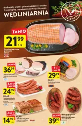 Gazetka promocyjna Intermarche - Gazetka Intermarche - Gazetka - ważna od 14.09 do 14.09.2022 - strona 16 - produkty: Kurczak, Ser, Szynka wieprzowa, Kiełbaski śląskie, Kurczak gotowany, Pekpol, Pasztet, Szynka, Tarczyński, Kiełbasa