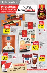 Gazetka promocyjna Intermarche - Gazetka Intermarche - Gazetka - ważna od 14.09 do 14.09.2022 - strona 4 - produkty: Sos, Sok, Ser, Sokołów, Parówki, Lody, Tarczyński, Ser kozi, Kotlin, Kabanos, Monte, Fa