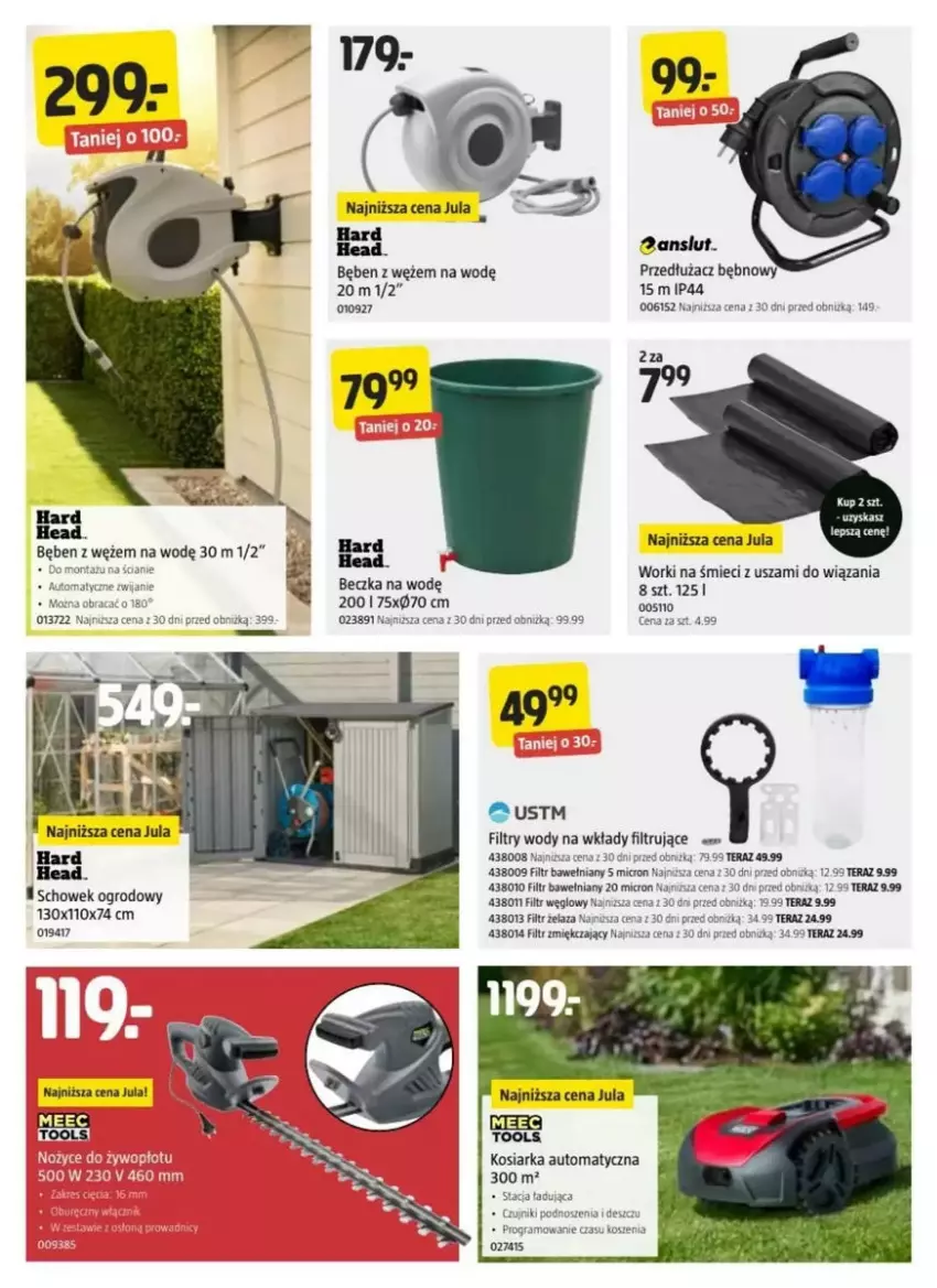 Gazetka promocyjna Jula - ważna 22.05 do 04.06.2025 - strona 18 - produkty: Anslut, Kosiarka, Sos, Tera, Worki na śmiec, Worki na śmieci