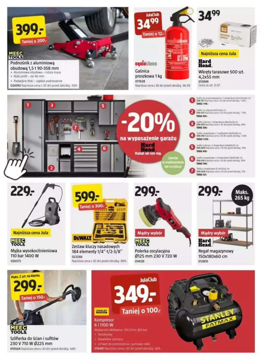 Gazetka promocyjna Jula - ważna 22.05 do 04.06.2025 - strona 34 - produkty: Fa, Gra, Koc, Regał, Sofa, Sok, Szlifierka, Tera, Tran, Wkręt, Zestaw kluczy, Zestaw kluczy nasadowych