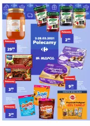 Gazetka promocyjna Carrefour - Gazetka Market - Gazetka - ważna od 13.03 do 13.03.2021 - strona 16 - produkty: Goplana, Ser, Dżem, LANA, Mleczko, Czekolada, Miód, Herbapol, Milka