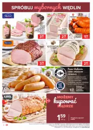 Gazetka promocyjna Carrefour - Gazetka Market - Gazetka - ważna od 13.03 do 13.03.2021 - strona 4 - produkty: Polędwica, Ser, Drobimex, Szynka, Tarczyński, Pieprz, Morliny, Szynka delikatesowa, Kiełbasa