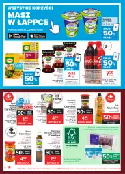Gazetka promocyjna Carrefour - Gazetka Market - Gazetka - ważna od 13.03 do 13.03.2021 - strona 6 - produkty: Sok, Zott, Kosz, Coca-Cola, Dżem, Płatki owsiane, Pesto, Mleczko, Napój gazowany, Zott Primo, Cenos, Kasza, Napój, Olej, Pomidory, Kokos