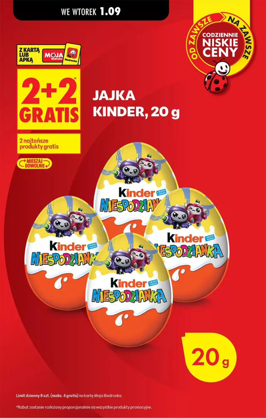 Gazetka promocyjna Biedronka - Od Wtorku - ważna 01.09 do 05.09.2026 - strona 3 - produkty: Gra, Por