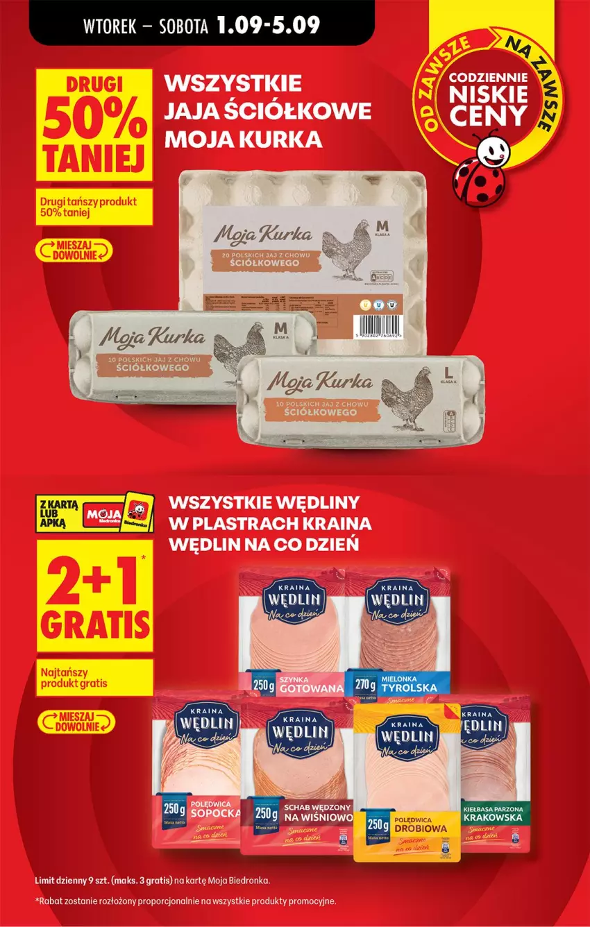 Gazetka promocyjna Biedronka - Od Wtorku - ważna 01.09 do 05.09.2026 - strona 7 - produkty: Gra, Jaja, Polędwica, Por