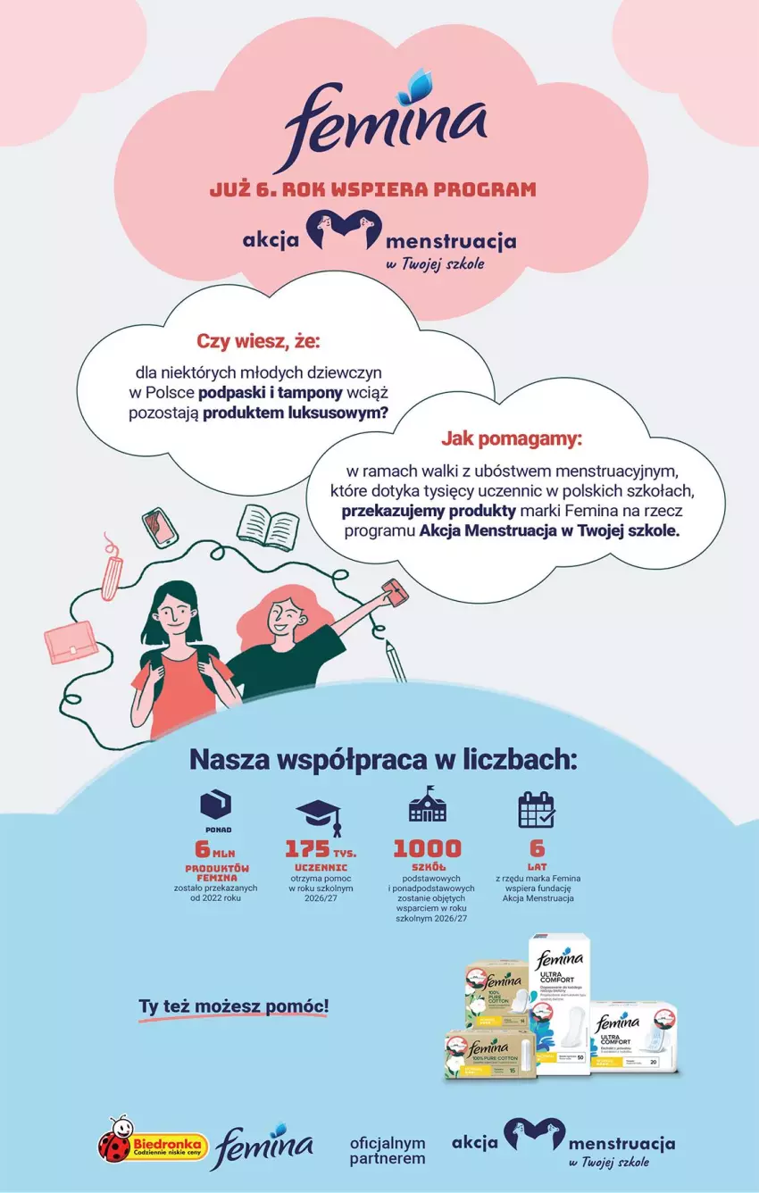 Gazetka promocyjna Biedronka - Od Wtorku - ważna 01.09 do 05.09.2026 - strona 82 - produkty: Fa, Gra, Podpaski, Rama, Tampony