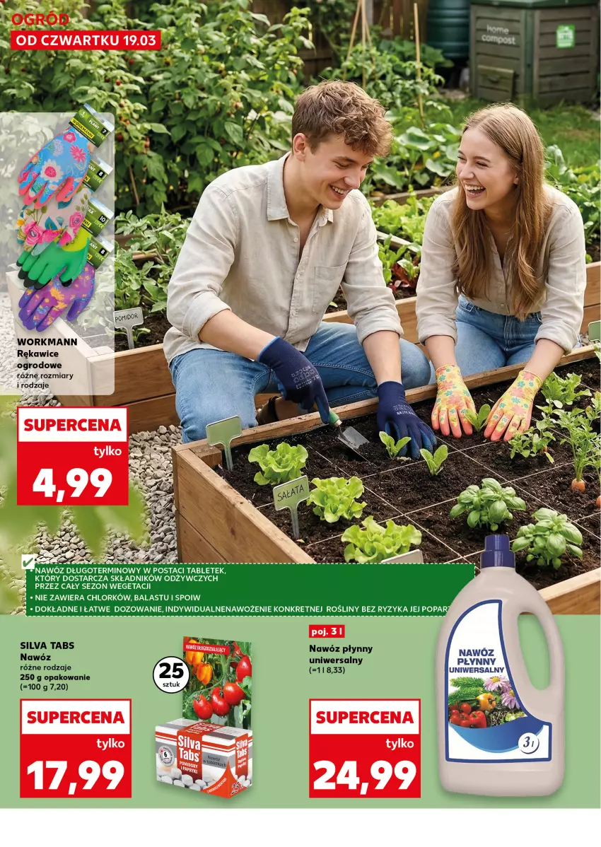 Gazetka promocyjna Kaufland - Kaufland - ważna 19.03 do 25.03.2026 - strona 4 - produkty: Kret, Nawóz, Rękawice, Tablet