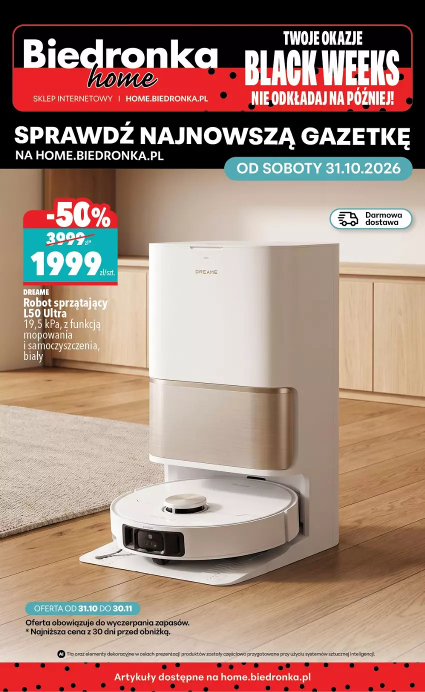 Gazetka promocyjna Biedronka - Biedronka Home - ważna 31.10 do 07.11.2026 - strona 1 - produkty: Intel