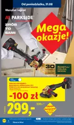 Gazetka promocyjna Lidl - Gazetka ważna od 31.08. do 05.09. - Gazetka - ważna od 05.09 do 05.09.2026 - strona 2 - produkty: Parkside, Gra, Szlifierka kątowa, Szlifierka, Ogród, Grafika, Akumulator