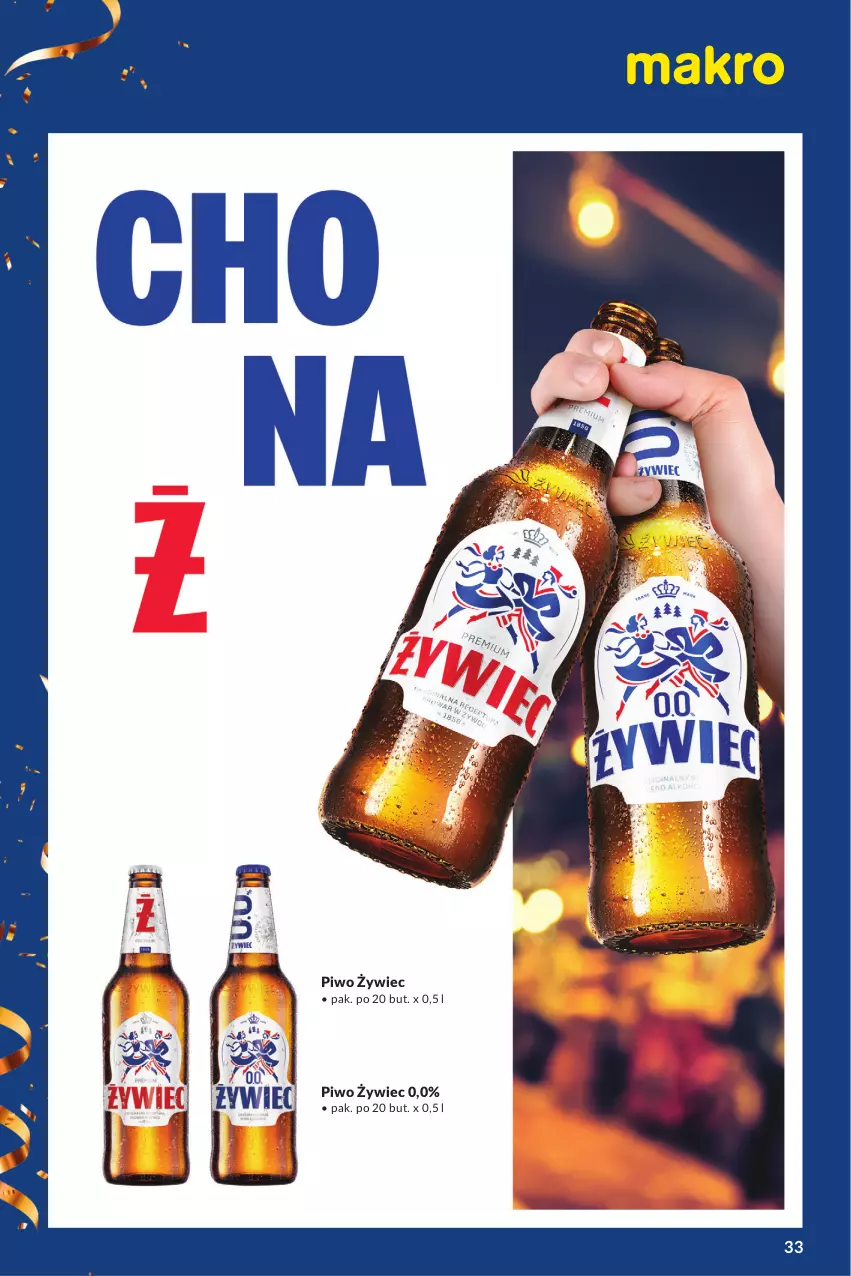 Gazetka promocyjna Makro - Katalog Dostawcy - oferta z alkoholem - ważna 05.03 do 30.03.2024 - strona 33 - produkty: Piwo