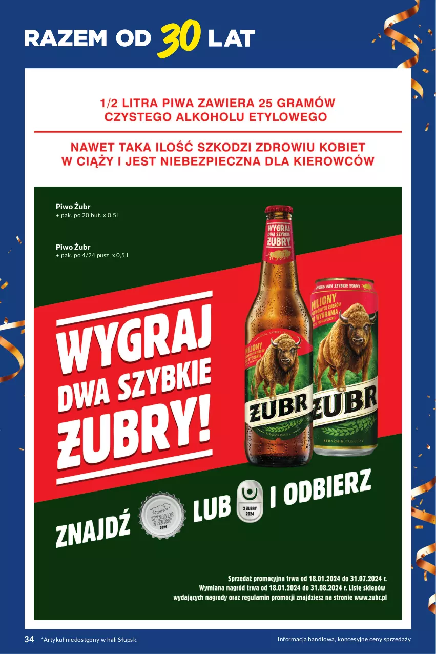 Gazetka promocyjna Makro - Katalog Dostawcy - oferta z alkoholem - ważna 05.03 do 30.03.2024 - strona 34 - produkty: Piwo