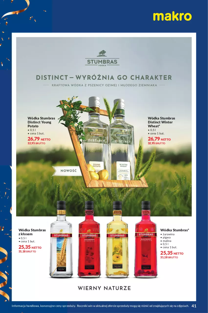 Gazetka promocyjna Makro - Katalog Dostawcy - oferta z alkoholem - ważna 05.03 do 30.03.2024 - strona 41 - produkty: Wódka