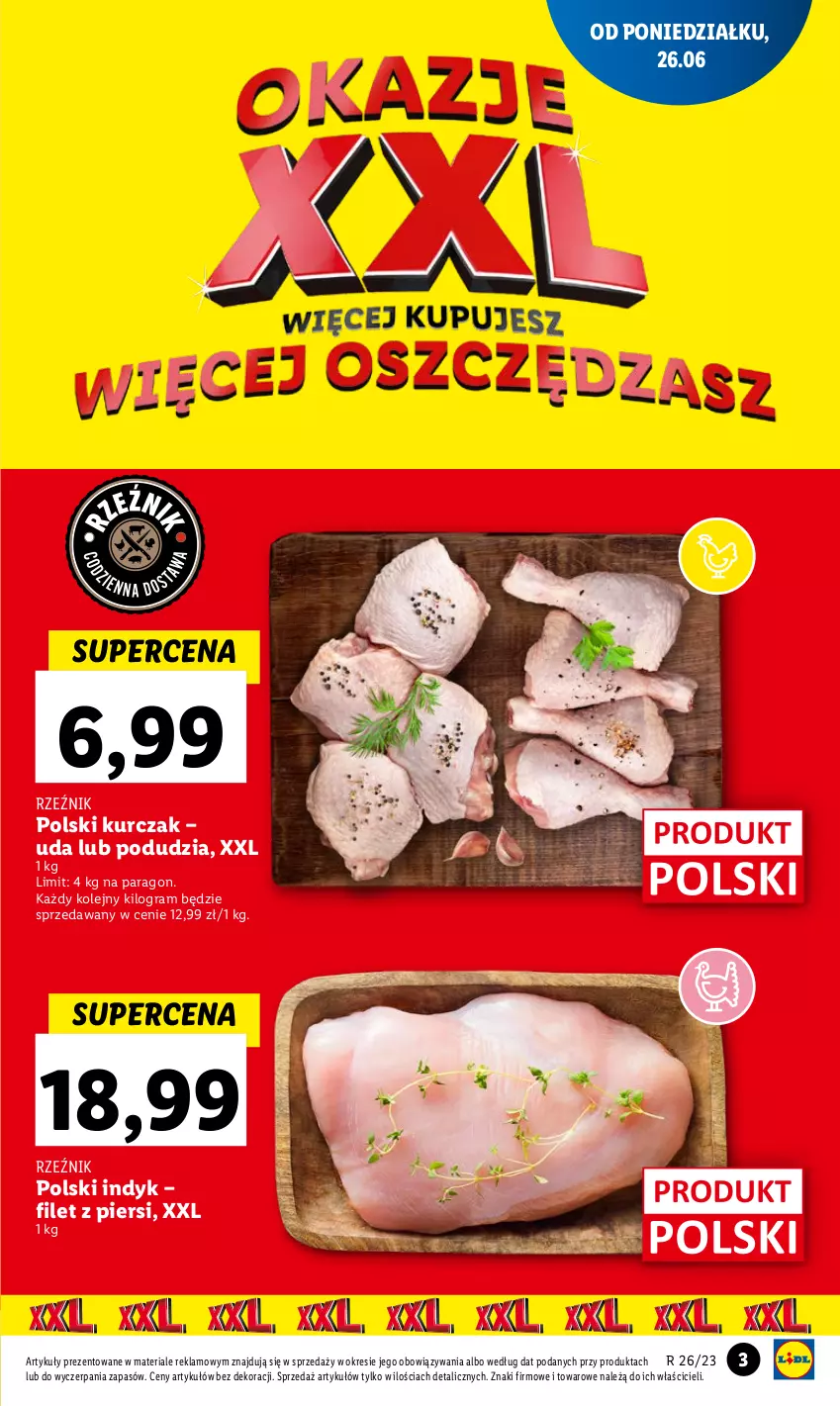 Gazetka promocyjna Lidl - GAZETKA - ważna 26.06 do 28.06.2023 - strona 3 - produkty: Gra, Kurczak, Olej