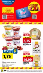 Gazetka promocyjna Lidl - GAZETKA - Gazetka - ważna od 28.06 do 28.06.2023 - strona 24 - produkty: Maasdam, Mus, Twaróg, Jogurt, Pilos