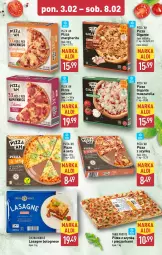 Gazetka promocyjna Aldi - Pełna oferta - Gazetka - ważna od 08.02 do 08.02.2025 - strona 17 - produkty: Mozzarella, Piec, Ser, Salami, Pizza, Pieczarka, Pizza margherita, Lasagne bolognese, Lasagne