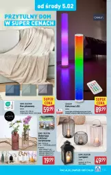 Gazetka promocyjna Aldi - Pełna oferta - Gazetka - ważna od 08.02 do 08.02.2025 - strona 25 - produkty: Sok, Koc, Wazon, Lampion