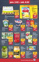 Gazetka promocyjna Aldi - Pełna oferta - Gazetka - ważna od 08.02 do 08.02.2025 - strona 7 - produkty: Majonez, All Seasons, Warzywa, Ser, Mus, Jaja, Bonduelle, Winiary, Warzywa konserwowe, Golden Seafood, Serek, Fasola, Mleczko, Hochland, Tuńczyk, Deser, Pomidory, Almette, Kokos, Pomidory krojone, Fa